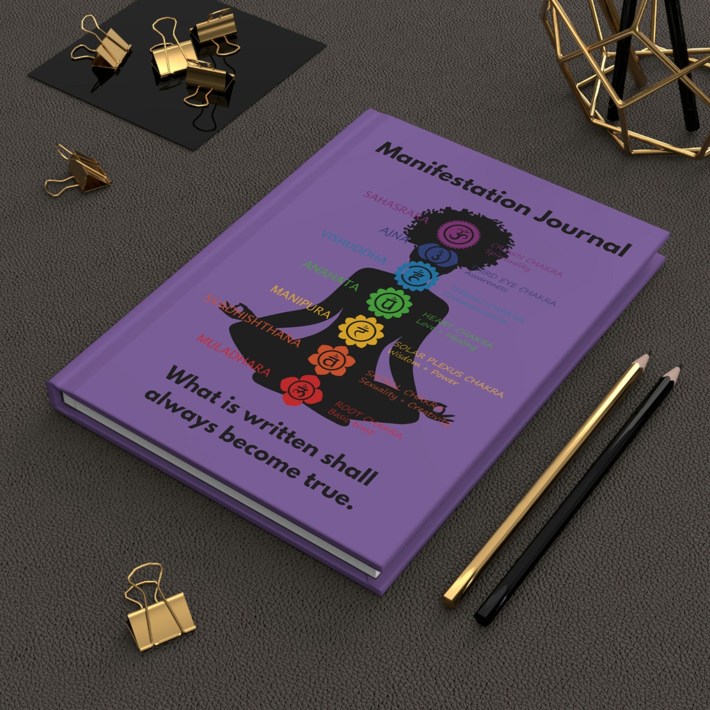 Copy of Chakra journal Hardcover Journal Matte