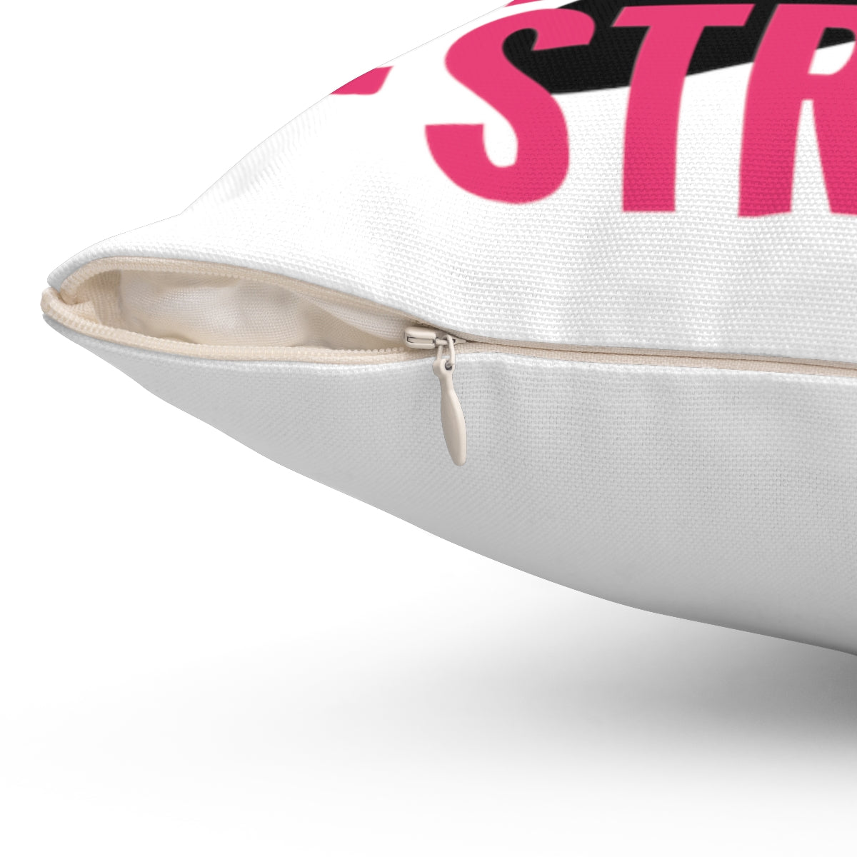 Spun Polyester Square Pillow