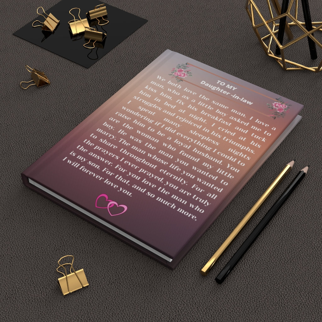 Daughter-in- law Hardcover Journal Matte