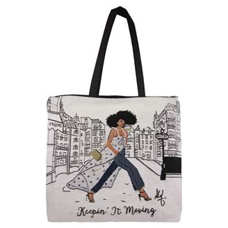 Keepin' it moving Tote Bag