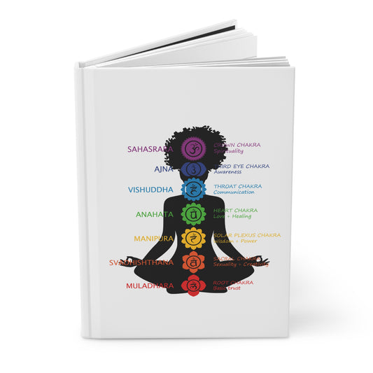 Chakra journal Hardcover Journal Matte