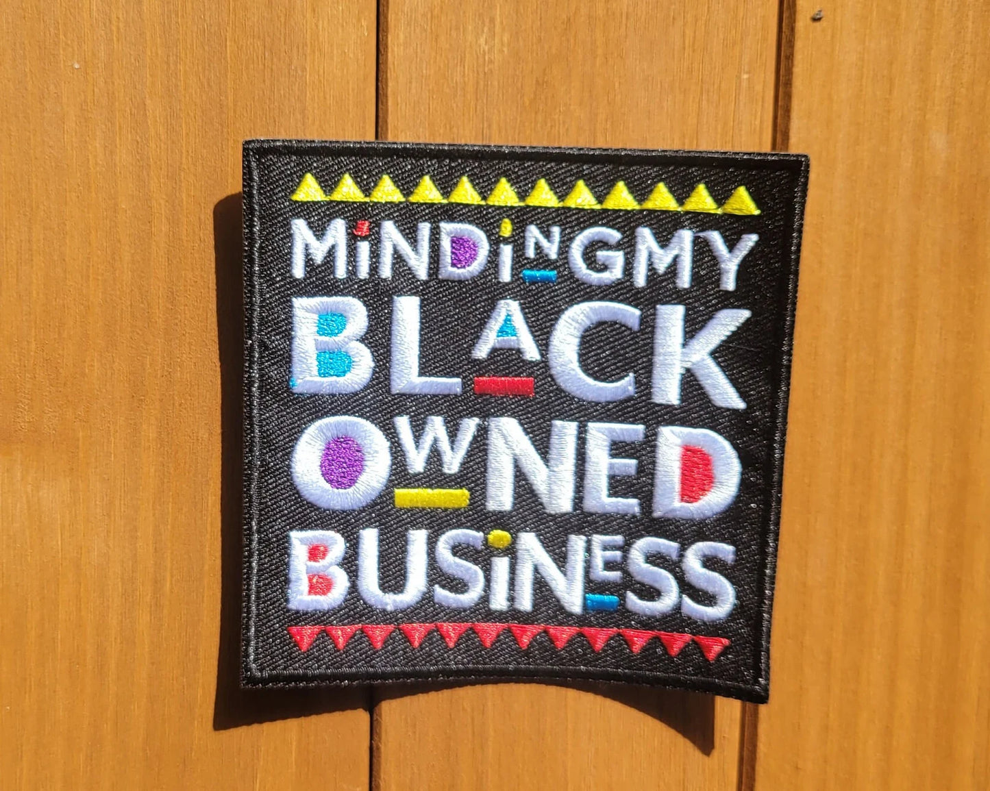 Embroidered patches