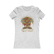 Mostly Peace Love T-shirt, "but a little go f*ck yourself"