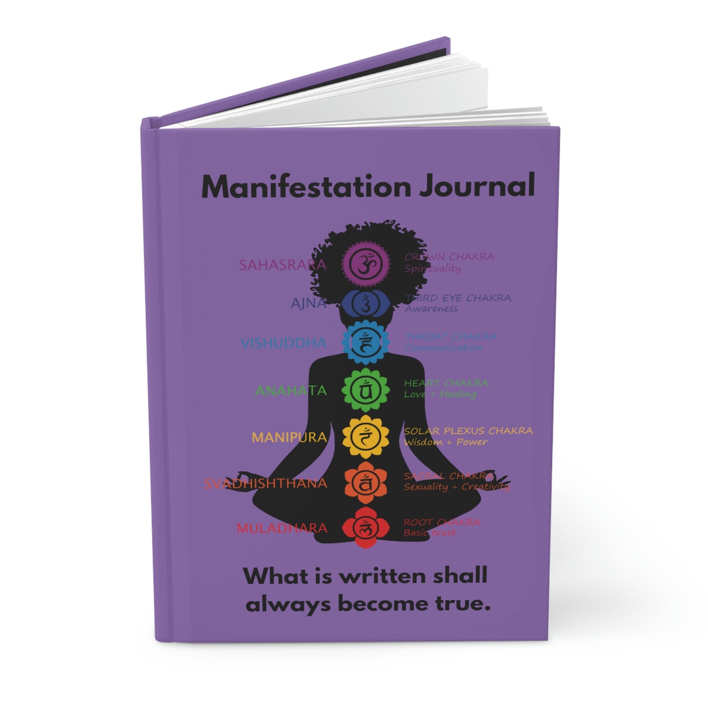 Copy of Chakra journal Hardcover Journal Matte