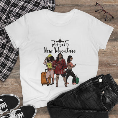 New adventure Women's Heavy Cotton T-shirt