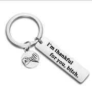 GoodVibes® Keychain For Son/Daughter/Sister/husband
