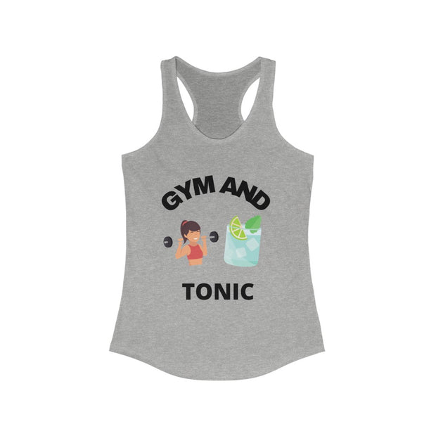 GYM and TONIC Women's Ideal Racerback Tank