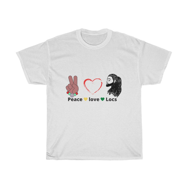 Peace, Love, Locs T-shirt