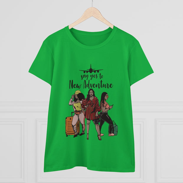 New adventure Women's Heavy Cotton T-shirt