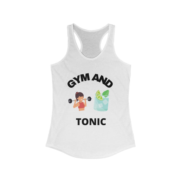 GYM and TONIC Women's Ideal Racerback Tank
