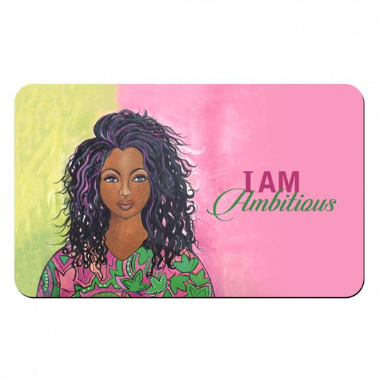 I Am Ambitious Interior Floor Mat