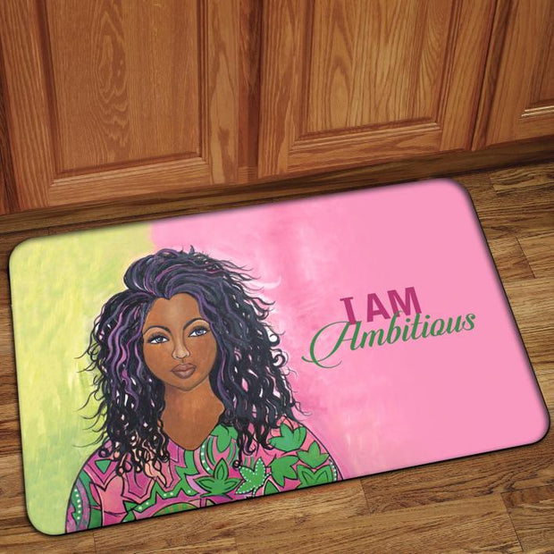 I Am Ambitious Interior Floor Mat