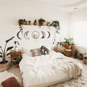 Nordic Style Moon Phase Mirror Set