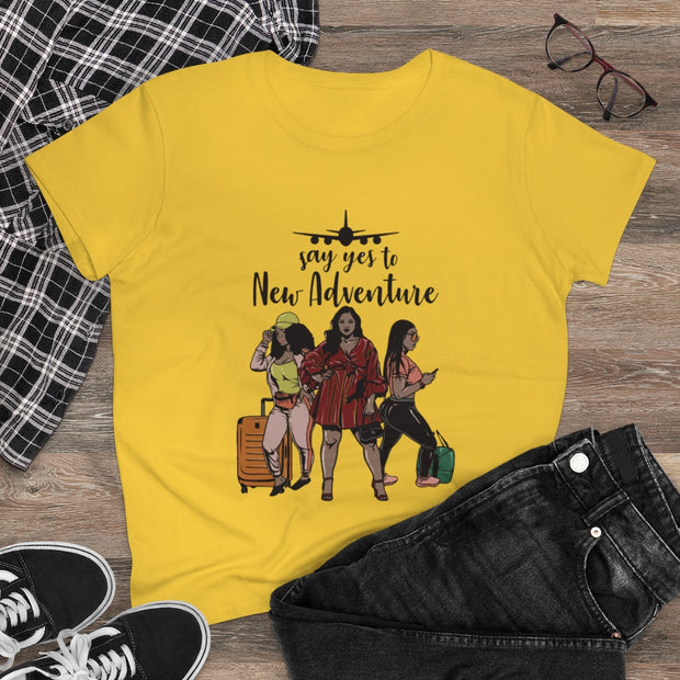 New adventure Women's Heavy Cotton T-shirt