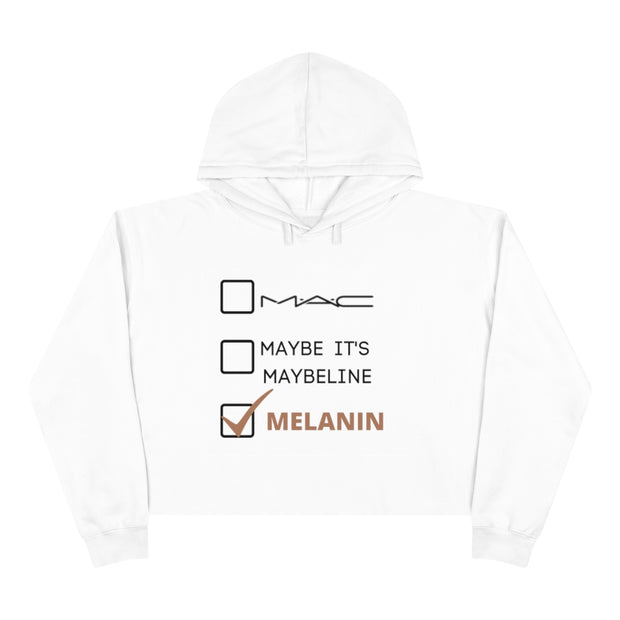 Melanin Cropped Hoodie