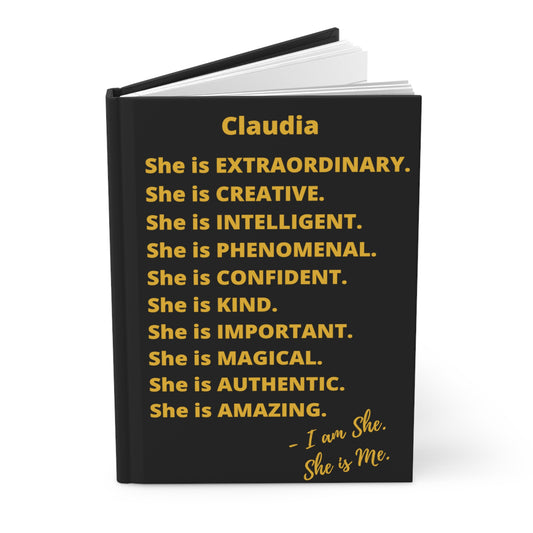 Copy of Personalized "I am Extraordinary" Hardcover Journal Matte