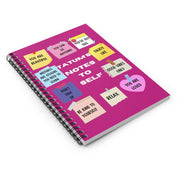 Note to Self Spiral Notebook - Ruled Line