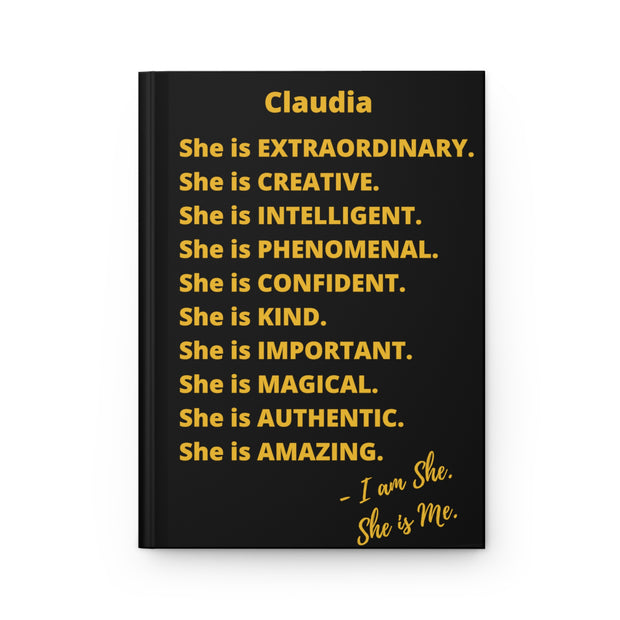 Copy of Personalized "I am Extraordinary" Hardcover Journal Matte