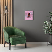 God Says "You are Black Girl Magic" canvas