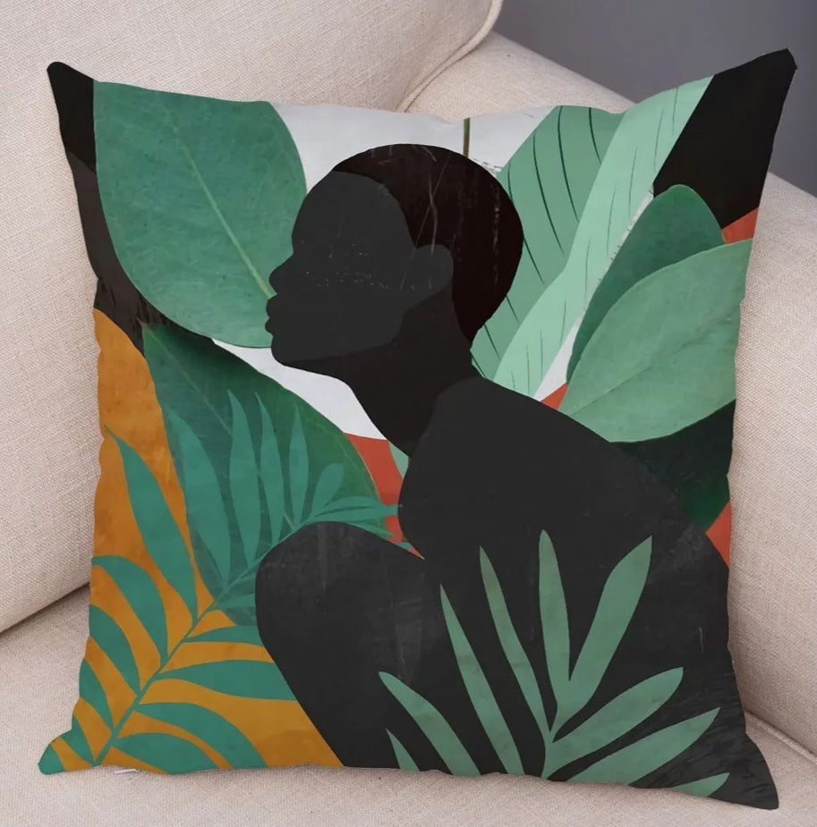 Abstract Lush Pillow Cases