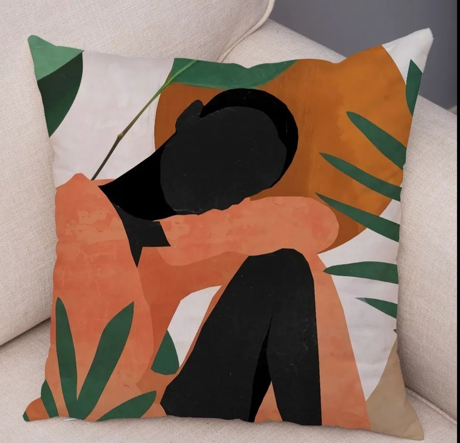 Abstract Lush Pillow Cases