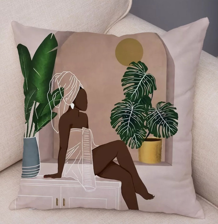 Abstract Lush Pillow Cases