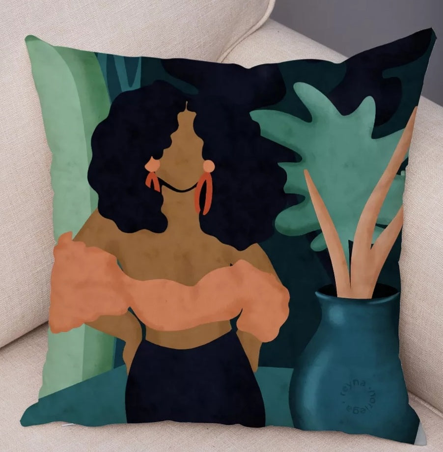 Abstract Lush Pillow Cases