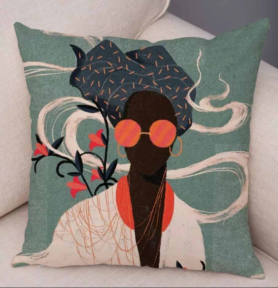 Abstract Lush Pillow Cases