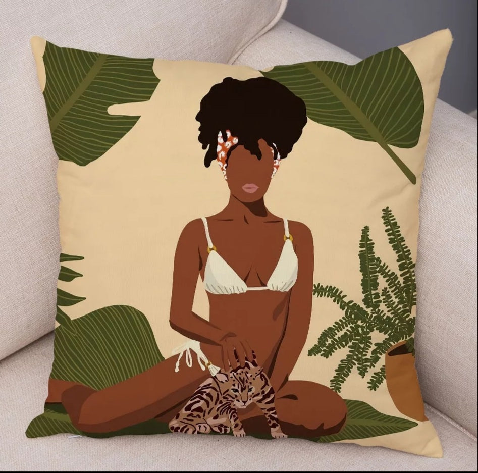 Abstract Lush Pillow Cases