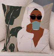 Abstract Lush Pillow Cases