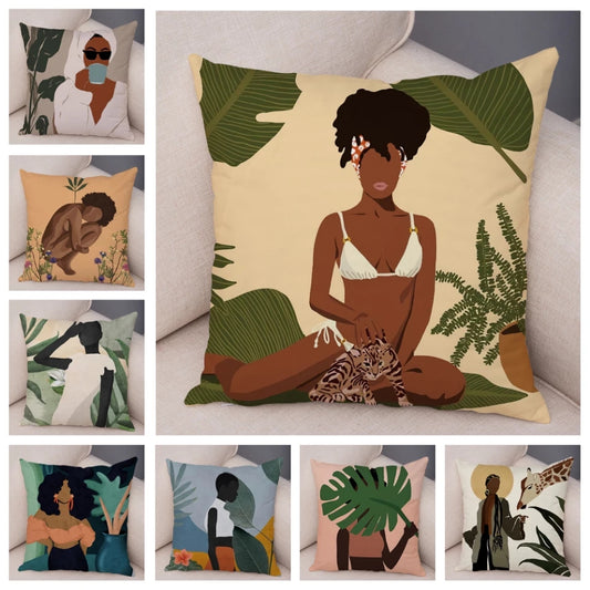 Abstract Lush Pillow Cases