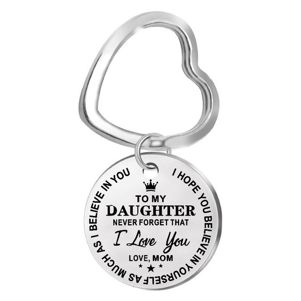 GoodVibes® Keychain For Son/Daughter/Sister/husband