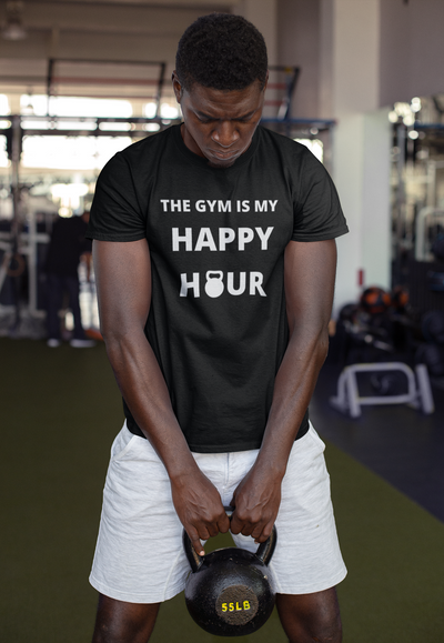 The Gym is my Happy Hour Unisex Jersey Short Sleeve Tee