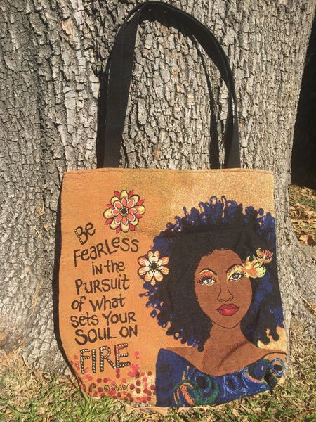 Be Fearless Tote Bag
